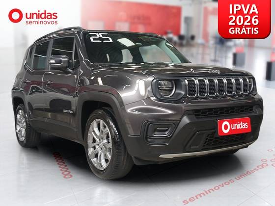 JEEP RENEGADE 1.3 T270 TURBO FLEX LONGITUDE AT6
